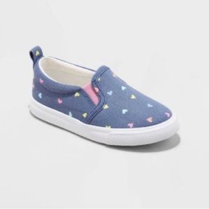 Toddler Girls' Alexus Slip-On Sneakers - Cat & Jack™ size 5